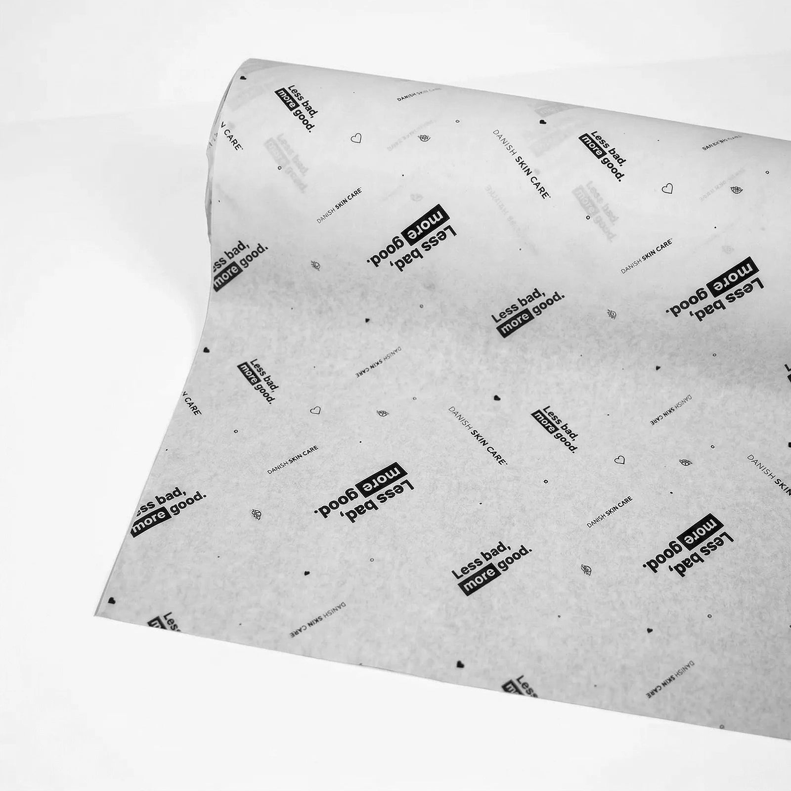 Wholesale Greaseproof Paper - White - 1 Colour Custom Printing