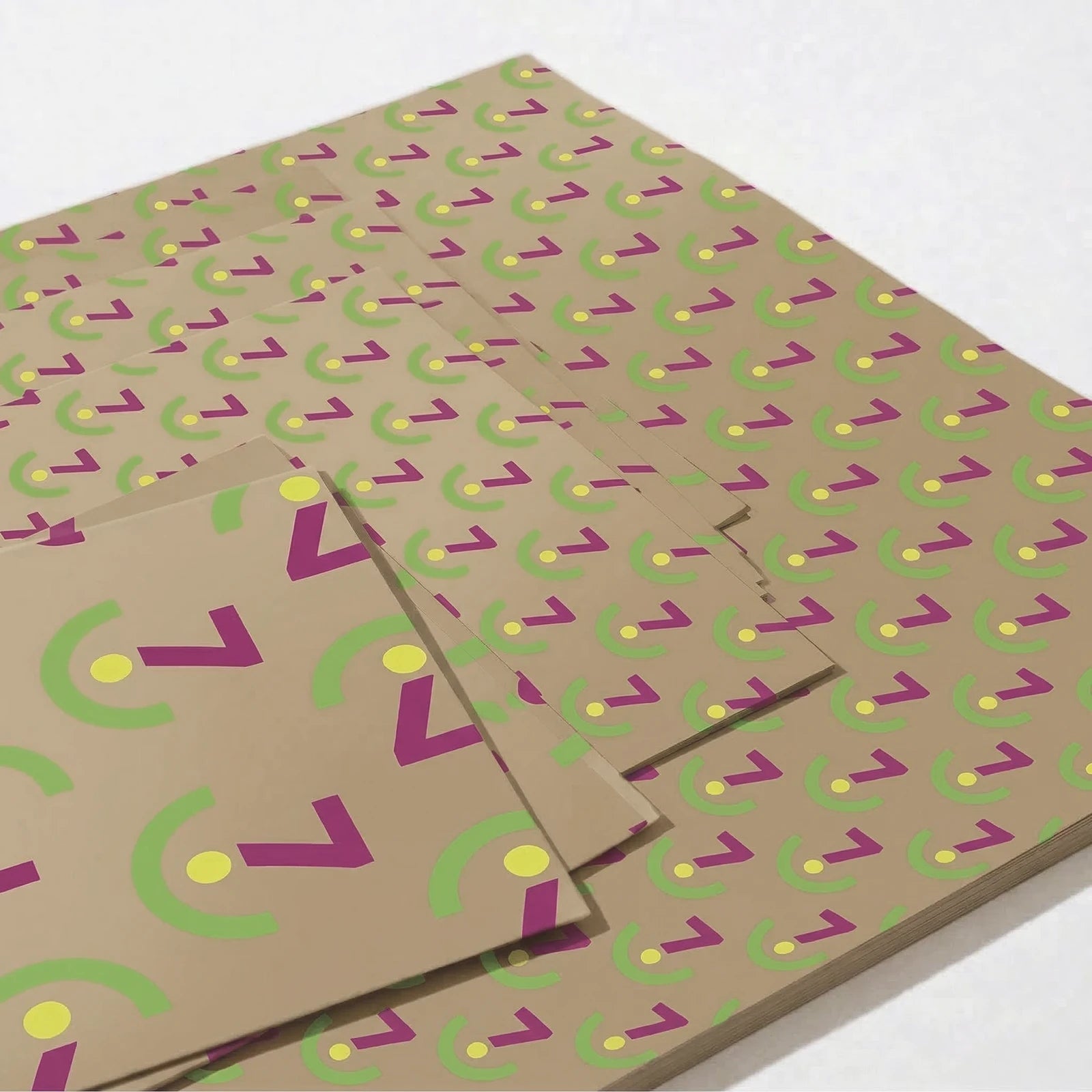 Custom Printed Greaseproof Paper - Brown