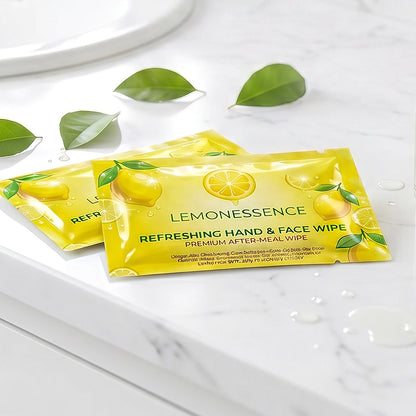 Custom Printed Wet Wipes - 100 x 60 mm - Triplex