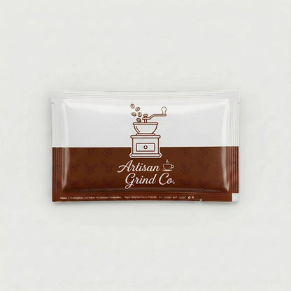 Custom Printed Wet Wipes - 120 x 70 mm - Triplex