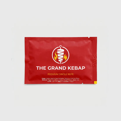 Custom Printed Wet Wipes - 140 x 93 mm - Paper