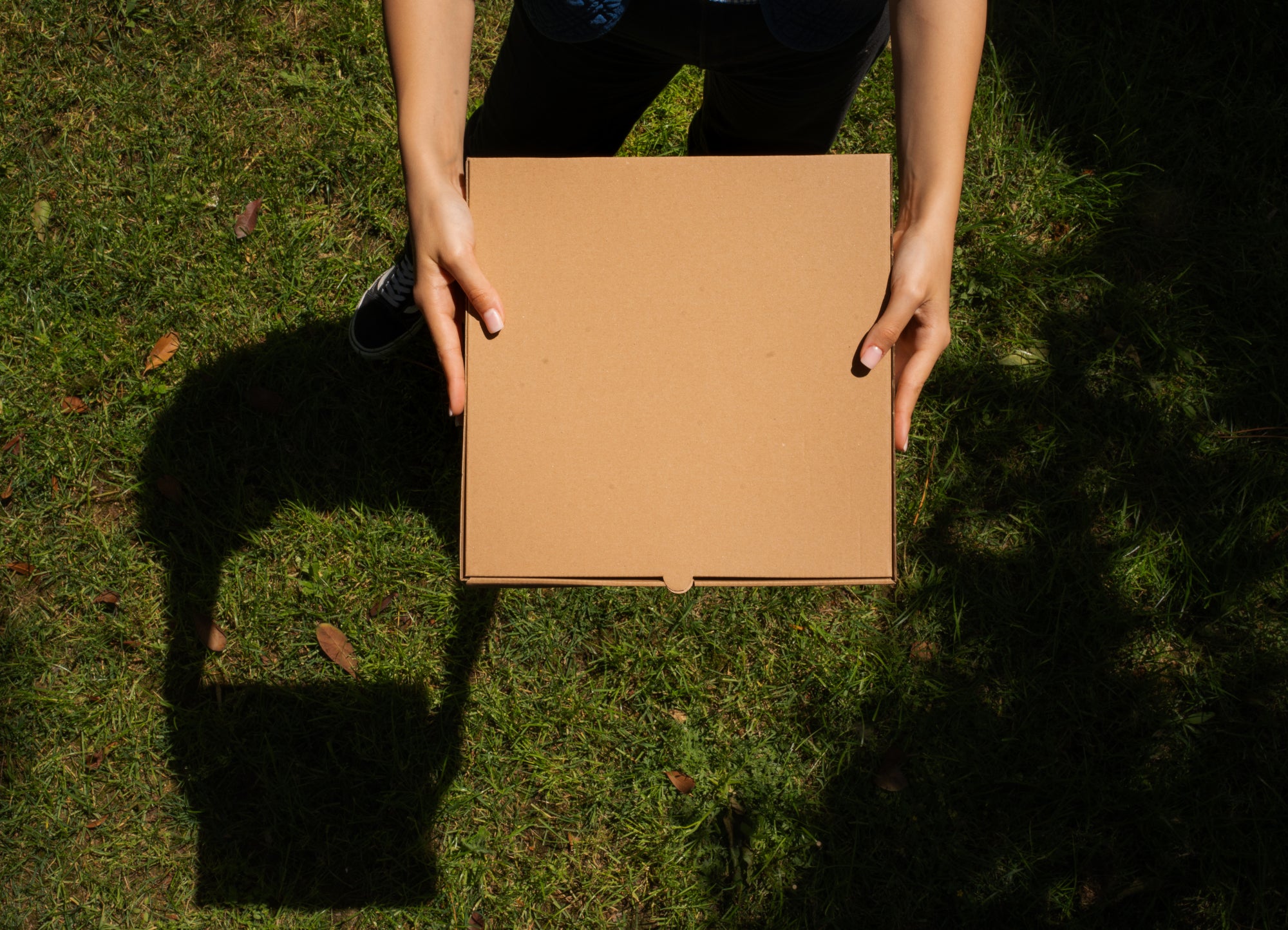 Custom Pizza Boxes - Digital Print - Kraft
