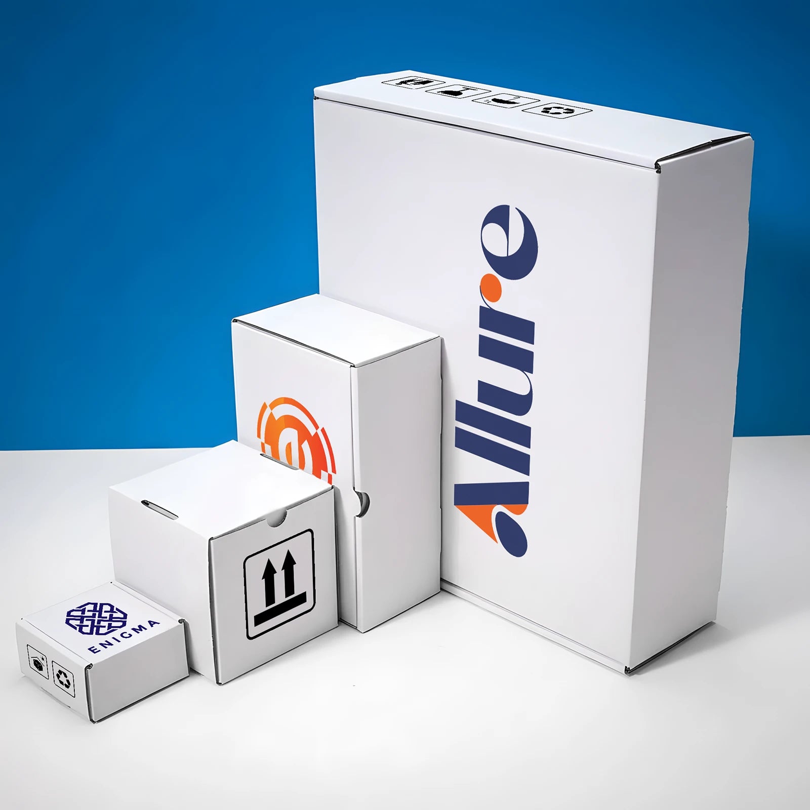 Wholesale Custom Shipping Boxes - White
