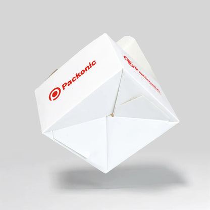 Custom Printed Dessert Boxes – Lock Bottom – Foldable – White