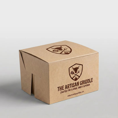 Custom Printed  Burger Box - Easy Assembly - Kraft