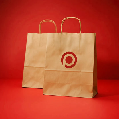 Wholesale Twisted Handle Paper Bag - Kraft
